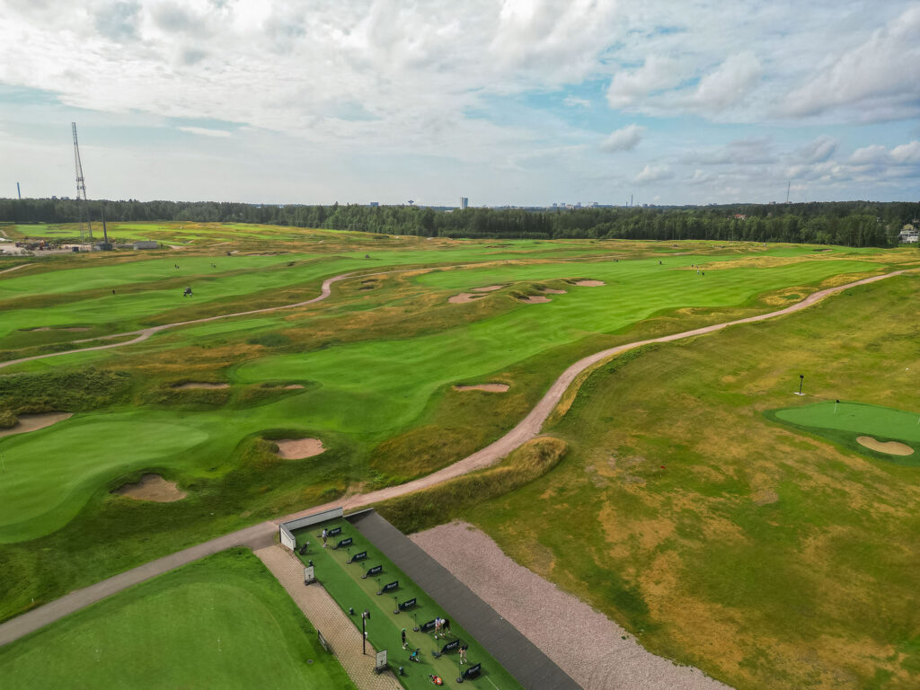Laajalahti Golf-kenttä ilmakuva
