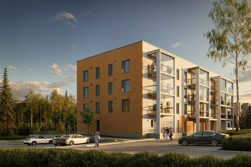 Espoon Laajalahden Pääsky, julkisivu
